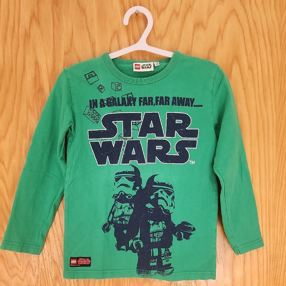 Lego Star Wars Green Long Sleeve Shirt